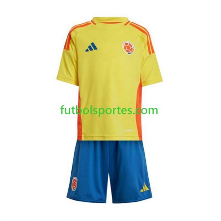 Camiseta Colombia Niño Primera Equipación Copa America 2024